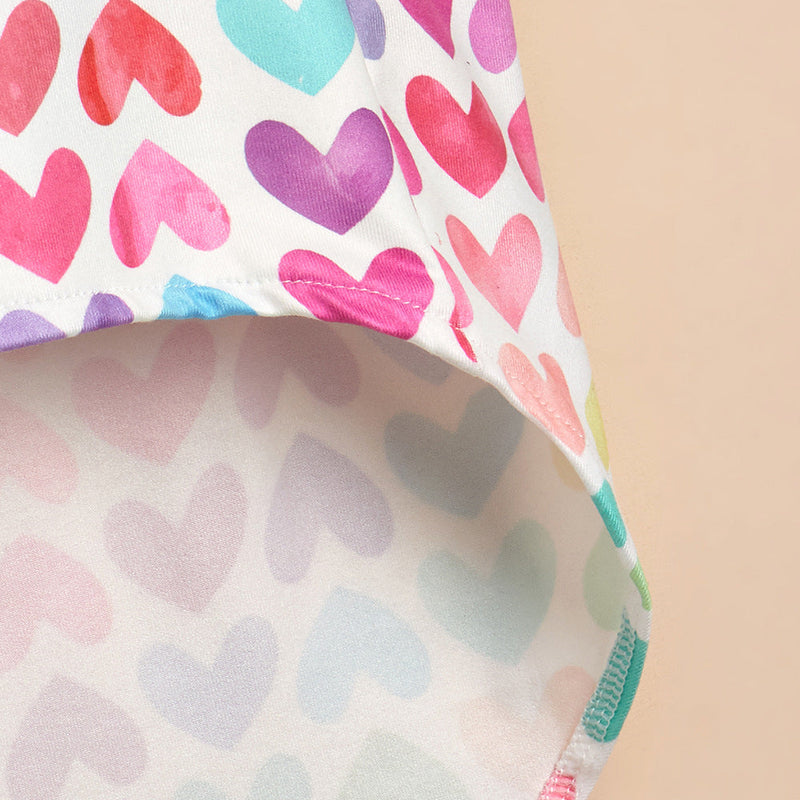 Colorful Heart Dog T-Shirt