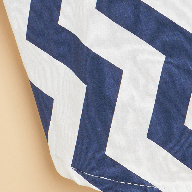 Chevron Pattern Dog Shirt