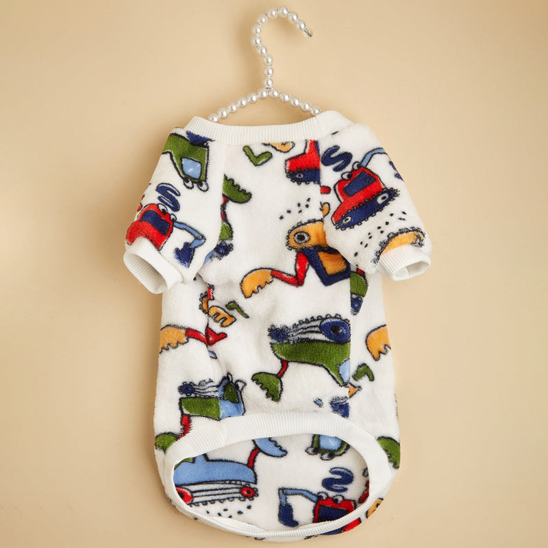 Cartoon Graphic Dog Sweatshirt