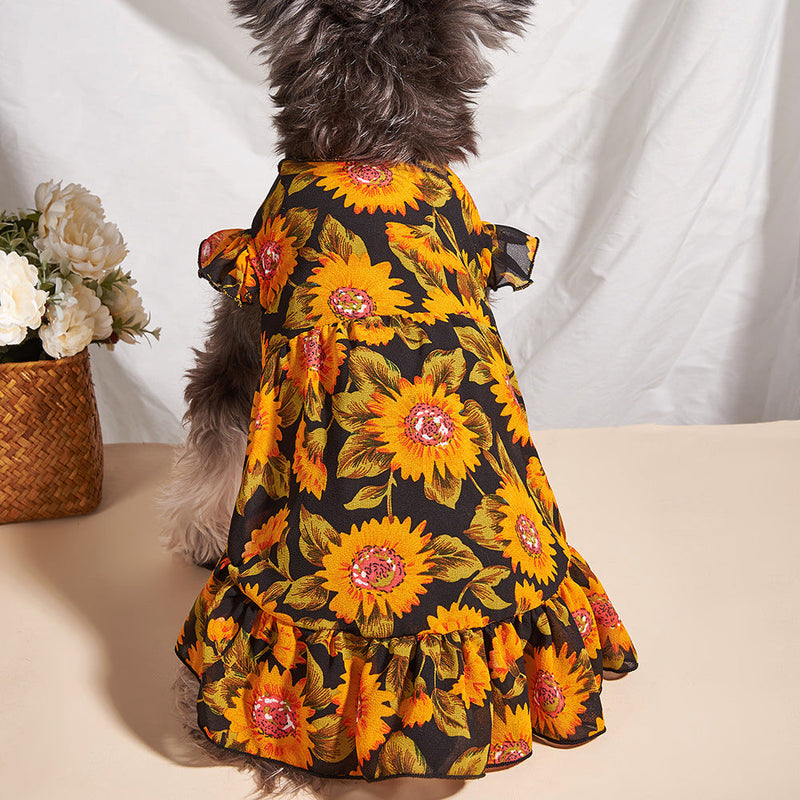 Floral Dog Dress