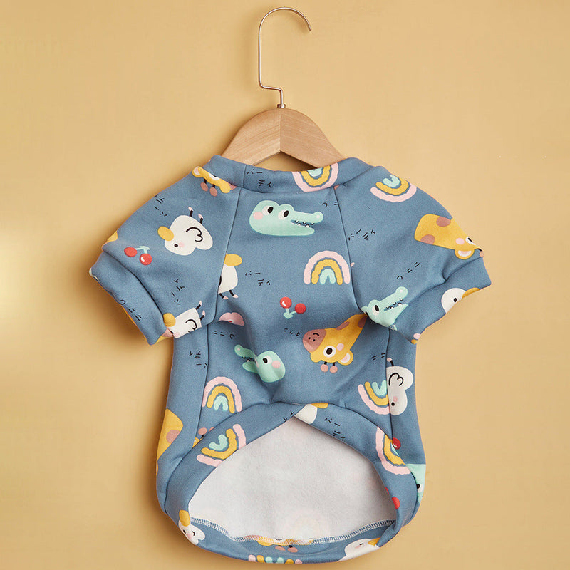 Cartoon Graphic Dog Sweatshirt