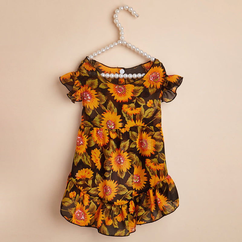 Floral Dog Dress