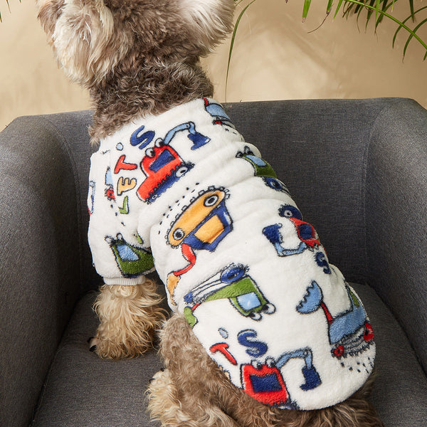 Cartoon Graphic Dog Sweatshirt