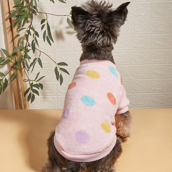 Polka Dot Dog Coat