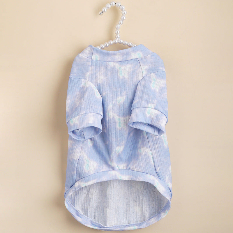 Smudge Pattern Dog Hoodie