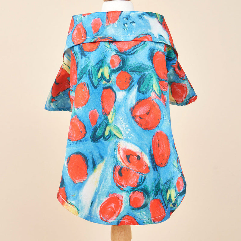 Striped Print Dog Shirt