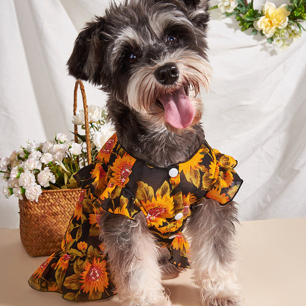 Floral Dog Dress