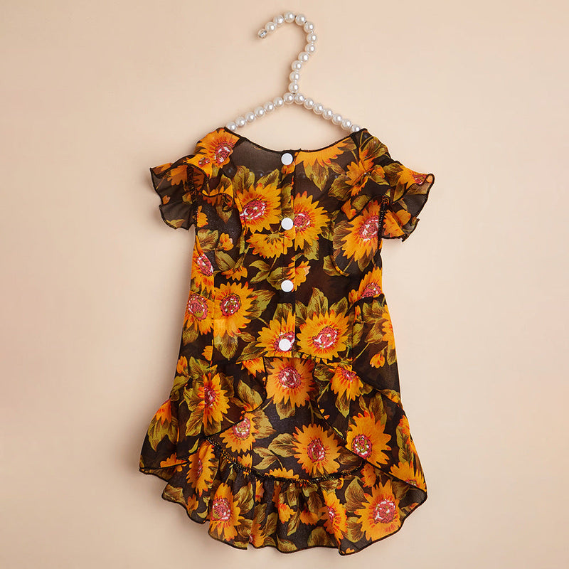 Floral Dog Dress