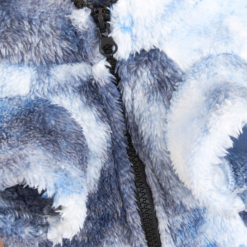 Solide Color Dog Jacket - Blue