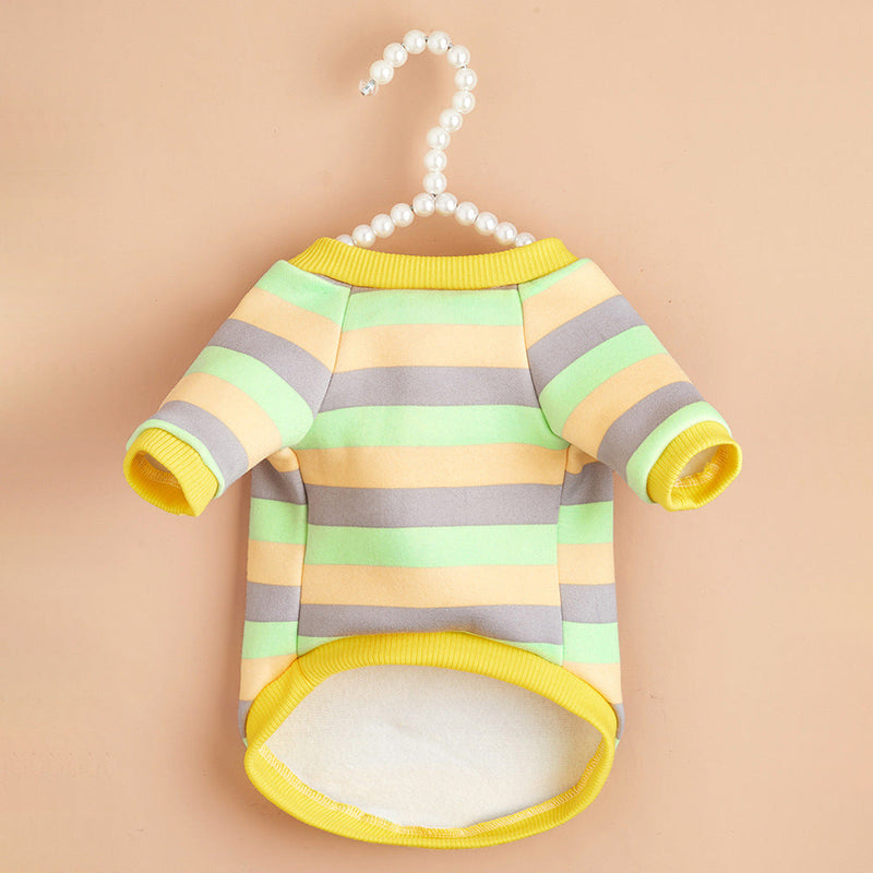Striped Pet Hoodie