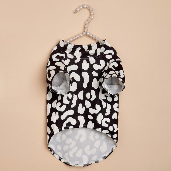 Pet Blouse Leopard T-Shirt