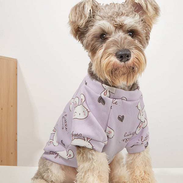 Rabbit Print Foreleg Pullover